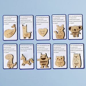 Pocket Hug Wooden Token Gift