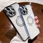 Flash Diamond Graphite Case Cover For iPhone