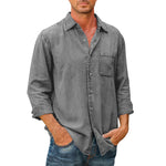 Mens Long Sleeve Button Down Shirt