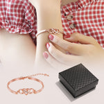 Always Remember I Love You Forever Love Heart Bracelet