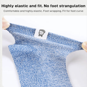Breathable Antibacterial Deodorant Socks for Men（5 pairs）